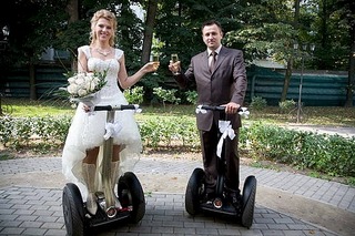 600 X 400 109.1 Kb Уникальный аттракцион Segway на вашу свадьбу