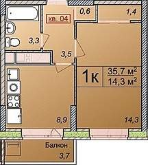 254 X 282 31.4 Kb 640 X 360 110.8 Kb 1к.кв. в ЖК Авентино, Ю-2, уступка, 2 млн. руб.