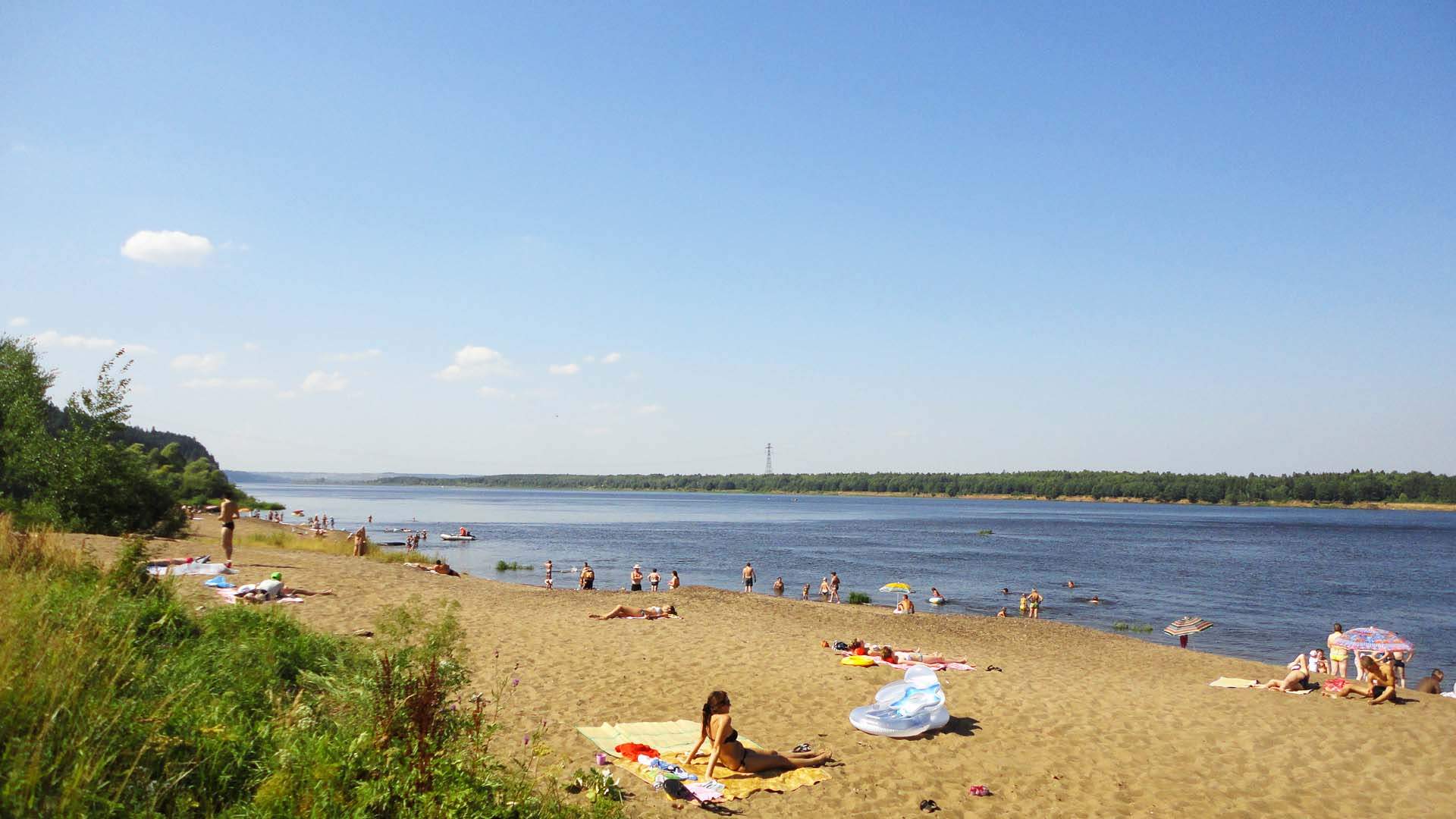 Фото сарапула с пляжа Фото сарапула с пляжа