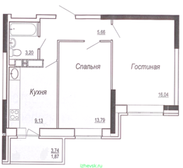 582 X 535 164.7 Kb ЖК Сапсан 2 к.кв., 2300 т.р.