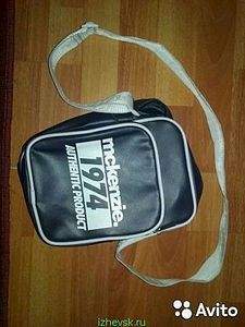 сумка мессенджер Adidas и mcKenzie