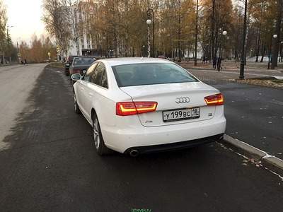 Белоснежная Audi A6 на свадьбу!
