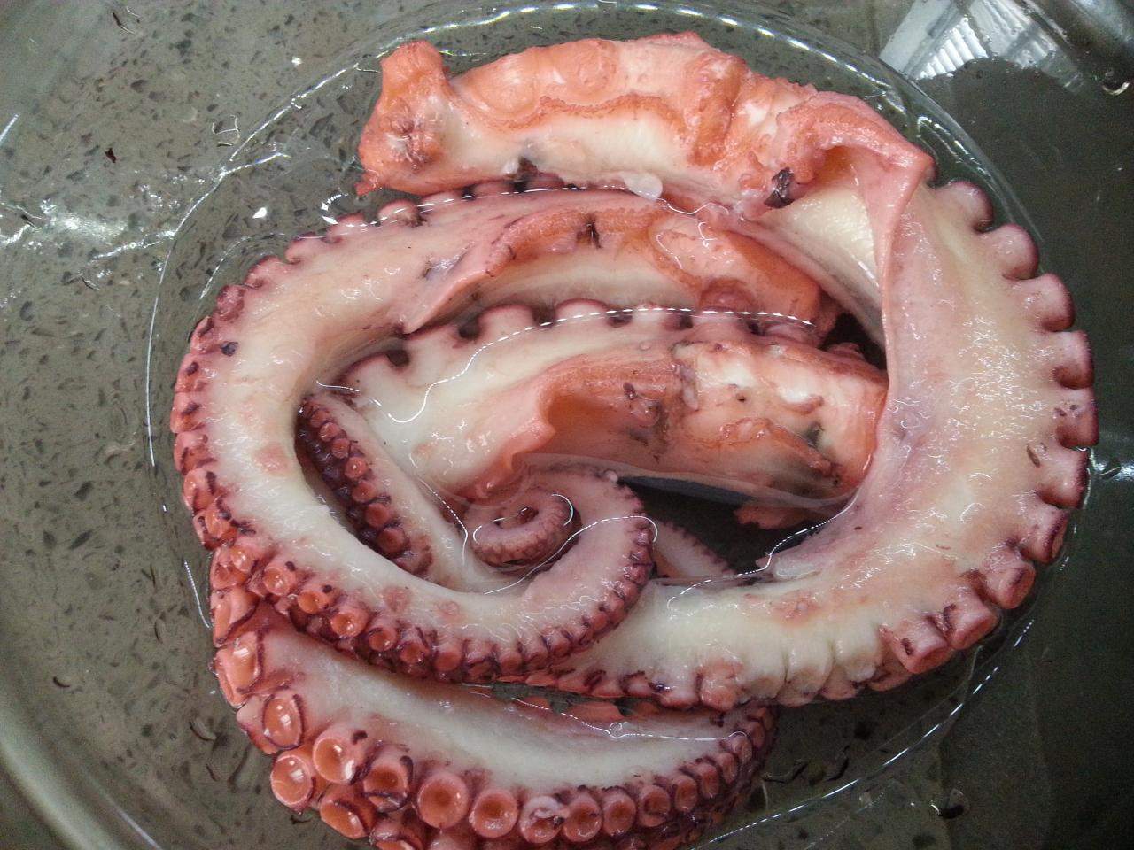 Щупальца кальмара маринованные