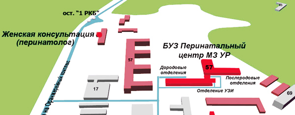 Республиканская больница схема корпусов