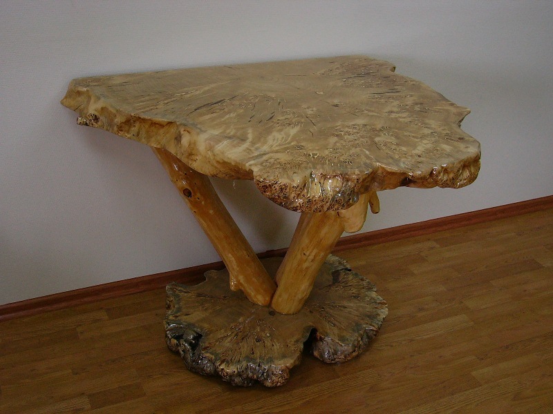 Мебель из капового тополя