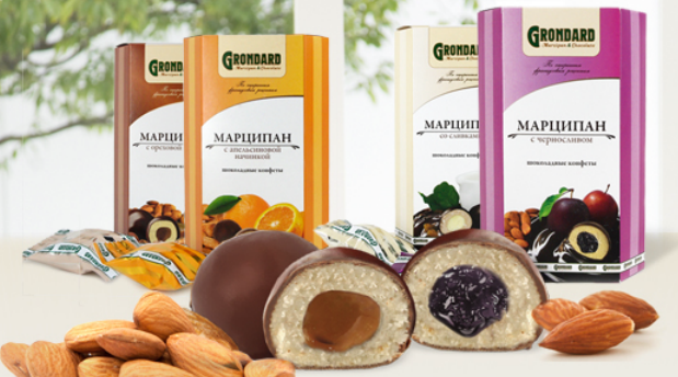 Шоколад Grondard Marzipan классический