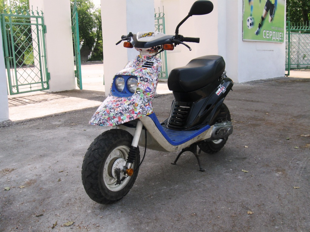 Yamaha BWS стант скутер