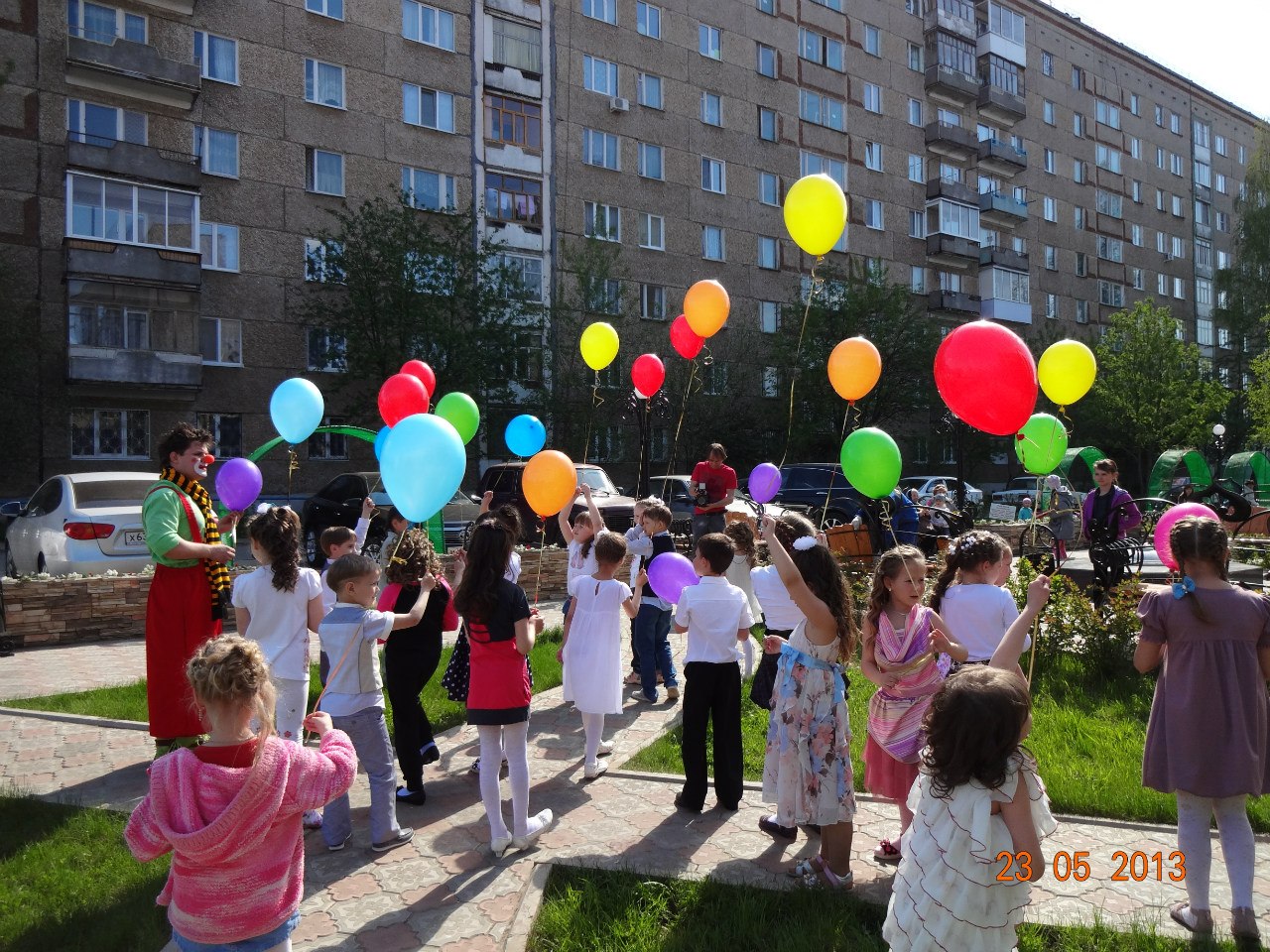 Фото выпуск в саду