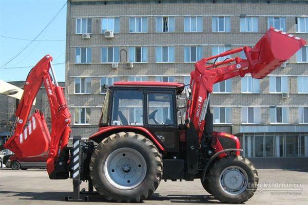 Экскаватор погрузчик на базе мтз