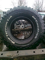1536 X 2048 665.7 Kb Грязевые шины BFGoodrich MT KM2 285/75 R16, б/у,фото.
