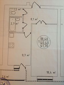 720 X 960 59.9 Kb ЖД Нижняя,33 1 к.кв 42кв.м 10к12, дом сдан