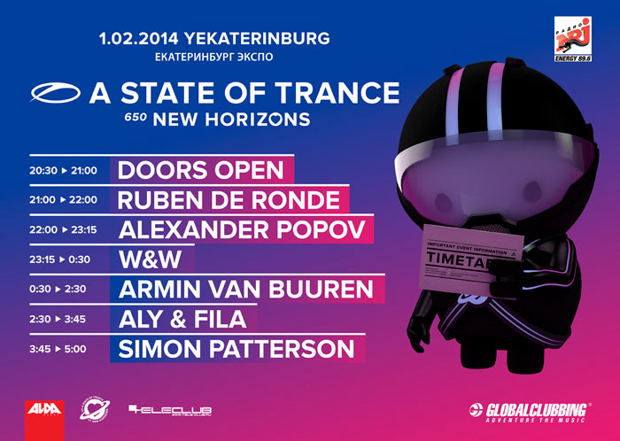700 x 498 01.02.2014 - A State of Trance 650 @ Екатеринбург Экспо