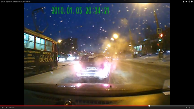 1920 X 1080   2.4 Mb 30.01.2014, в 07-50, ДТП на перекрестке ул. Кирова-ул. К.Маркса