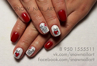 1920 X 1297 556.8 Kb Snow_Nail_Art |   , -, 