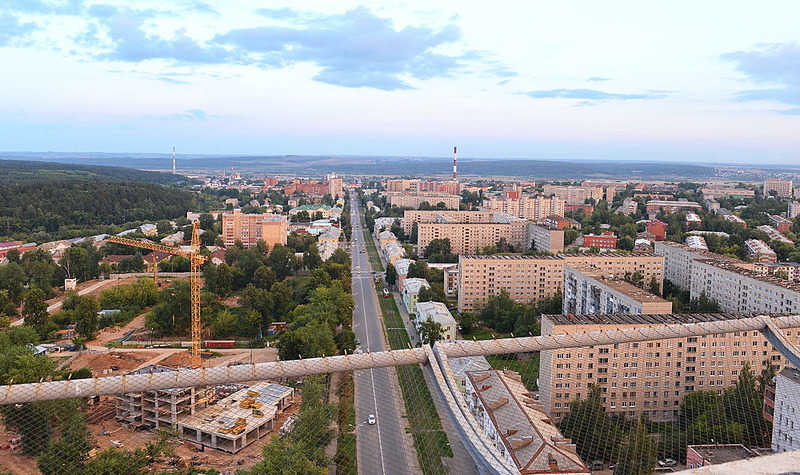 1000 X 594 262.5 Kb Новый микрорайон на пересечении улиц Ленина и Орджоникидзе