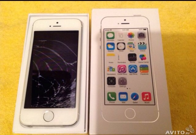640 x 441 iPhone 5s 64gb разбит тач