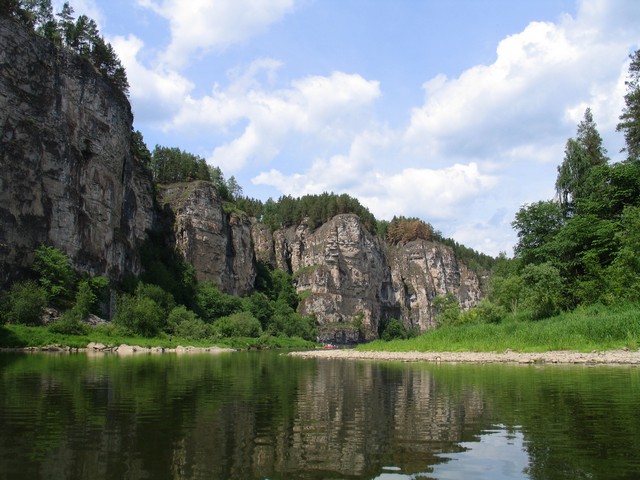 Межевой Саткинский район река