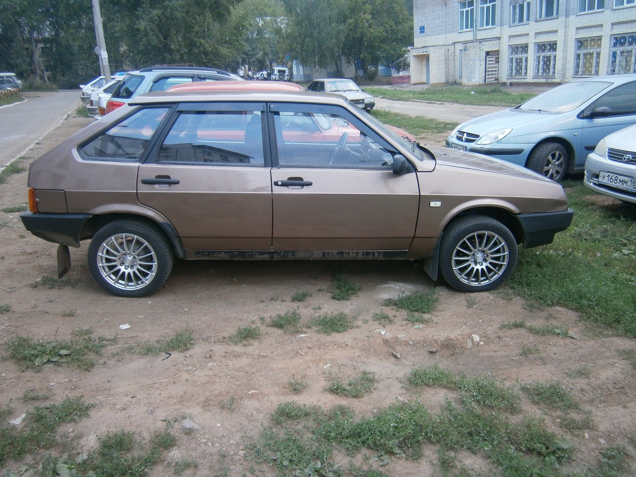 ваз 2109 на дисках r15