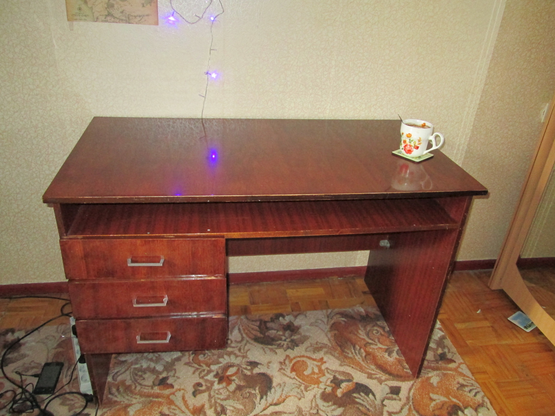 Старый Советский письменный стол