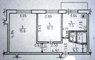 596 X 375 36.2 Kb Продам 2-х ком. квартиру на ул.Пушкинская, 290 9/9п.