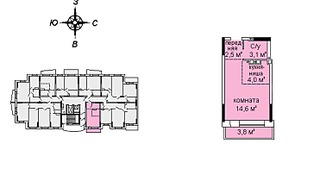1481 X 783 97.4 Kb ЖК "А-11-6" /ул. Ильфата Закирова/ от 1400т.р