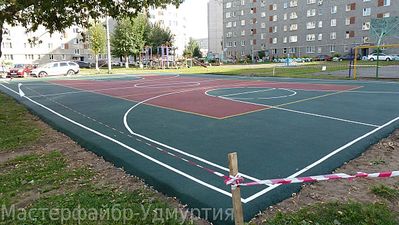 1200 X 676 202.5 Kb 1200 X 676 177.1 Kb РЕЗИНОВЫЕ ПОКРЫТИЯ ДЛЯ ДЕТСКИХ И СПОРТИВНЫХ ПЛОЩАДОК МАСТЕРФАЙБР-УДМУРТИЯ!