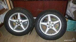 640 X 360 31.6 Kb литье 15 радиус(4шт)+зимняя резина(2 шт шипованные, 2шт липучки)