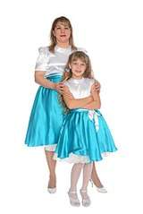 404 X 604 25.8 Kb 376 X 604 23.9 Kb Детские платья. Одинаковые платья для мамы и дочки.
