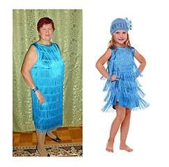 604 X 595 65.5 Kb Детские платья. Одинаковые платья для мамы и дочки.