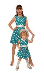 364 X 604 30.2 Kb 604 X 595 65.5 Kb Детские платья. Одинаковые платья для мамы и дочки.