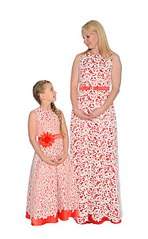 373 X 604 49.6 Kb 402 X 604 25.3 Kb Детские платья. Одинаковые платья для мамы и дочки.