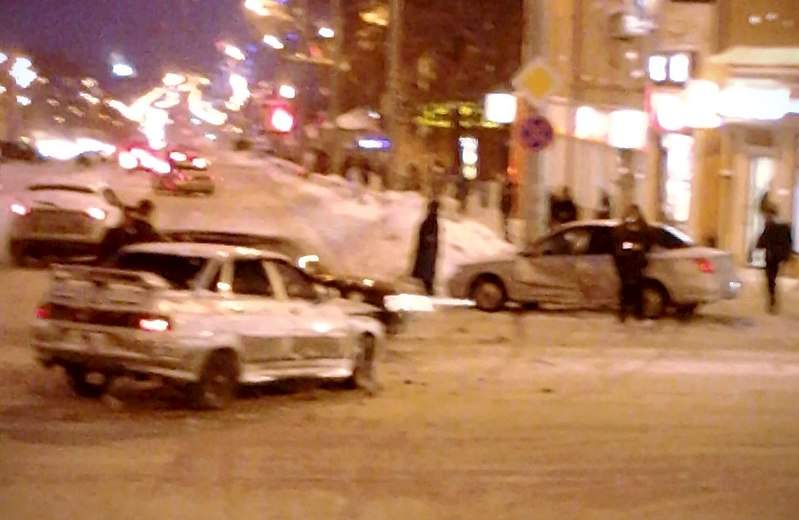 1280 X 833 138.4 Kb 06.01.2015 ДТП Советская - К. Маркса, 10-ка vs kia