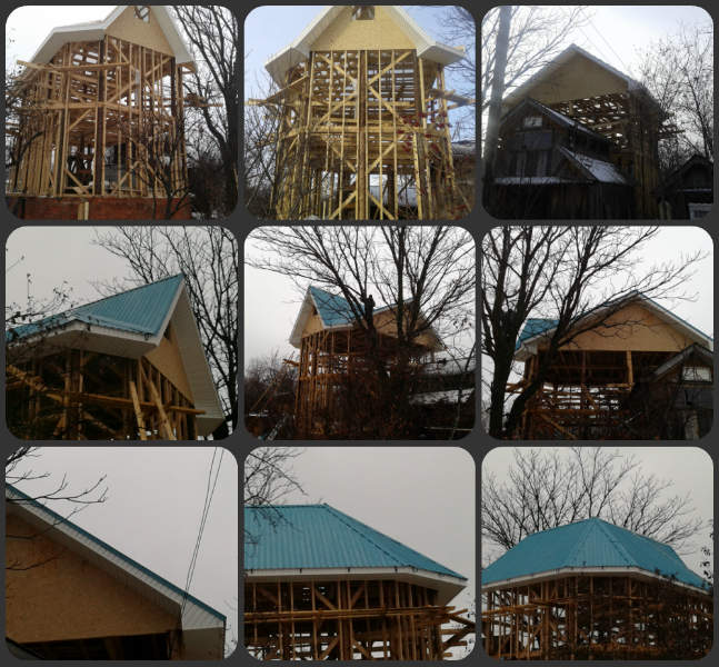 647 x 600 400 x 370 Строим деревяные: Дома, Бани, Беседки.Кровельные работы. фото