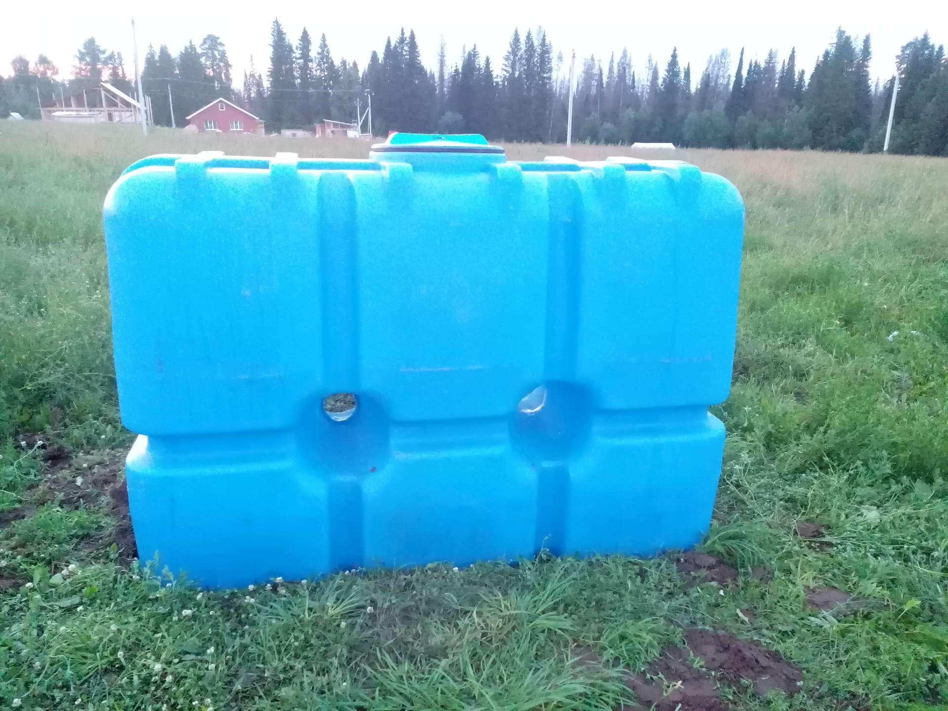 Бочка для воды пластиковая бу