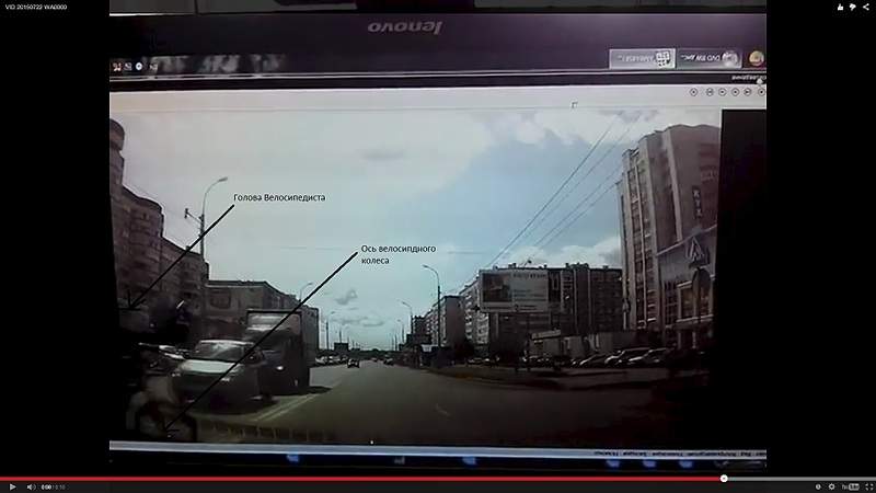 1920 X 1080 213.7 Kb 20.07.2015 видео ДТП ул. Пушкинская пешеходный переход между Вельтоном и ТЦ Медведь