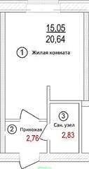 480 X 904 91.4 Kb 1920 X 1082 136.0 Kb 1840 X 3264 745.4 Kb 1399 X 2481 927.4 Kb Продается студия ЖК Родниковый край, 2/3К, 21 кв.м., дом сдан (фото)