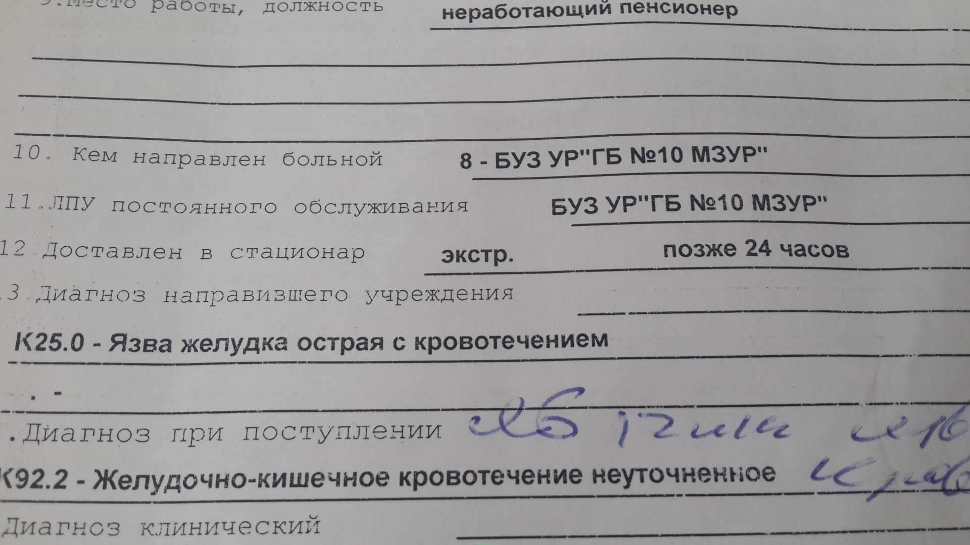 должностная инструкция врача дежуранта приемного покоя больницы
