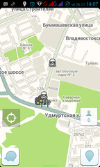 480 X 800 250.6 Kb Waze - социальный навигатор