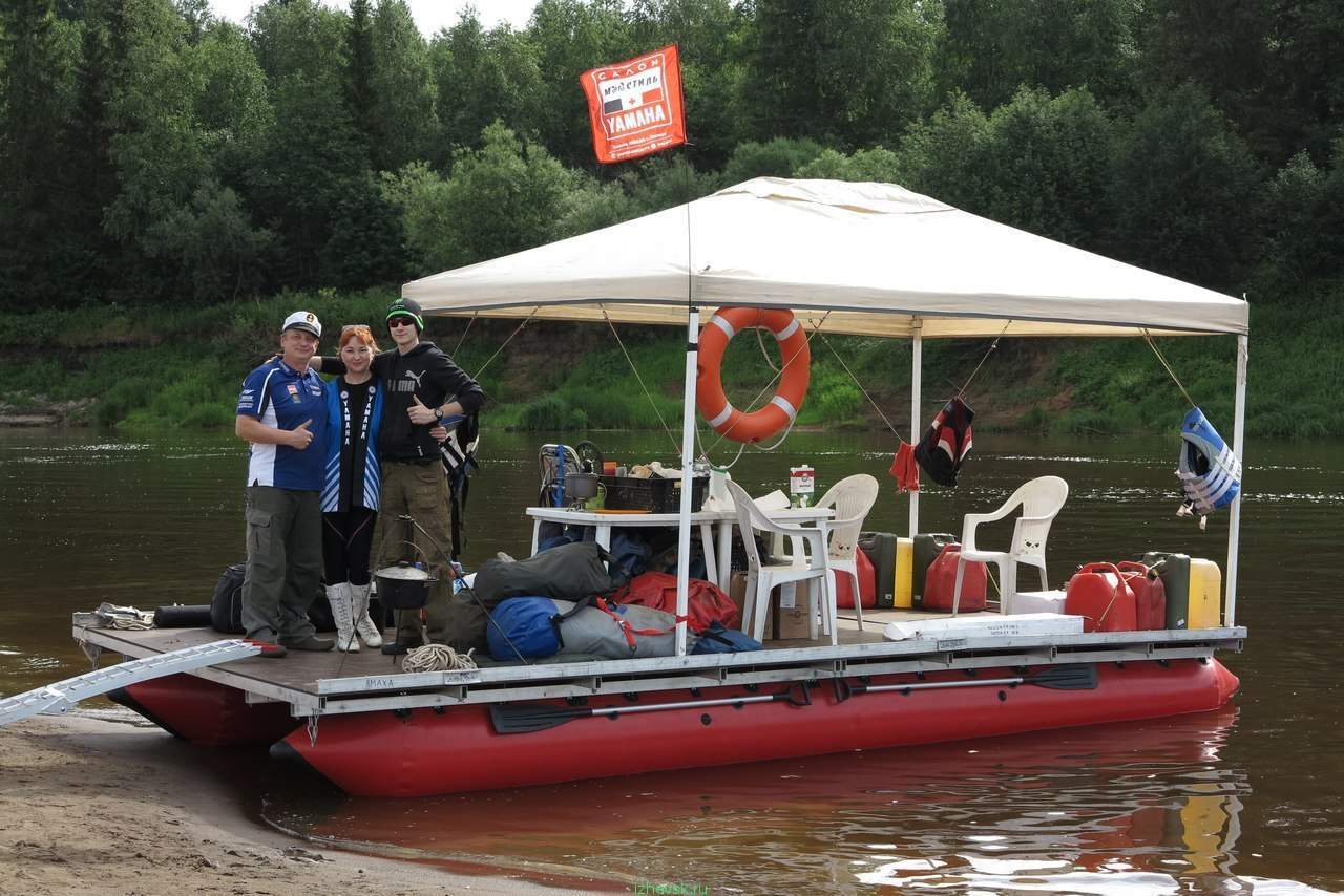 Надувной катамаран Fisher 390