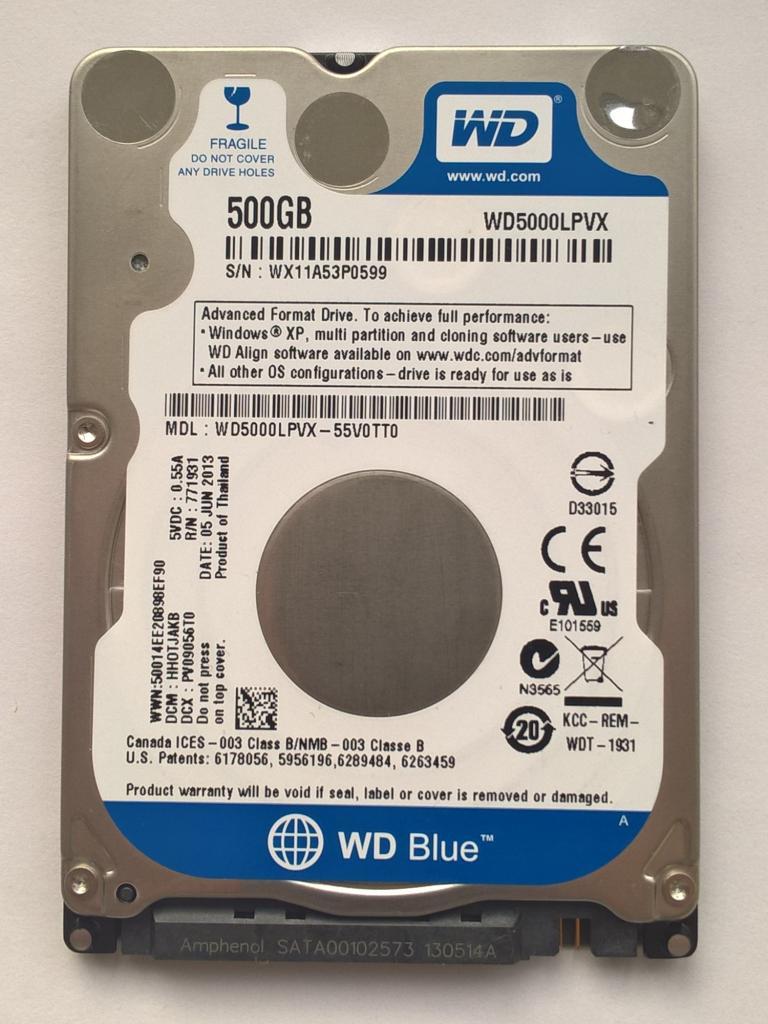 Купить Диск Для Ноутбука 500 Гб