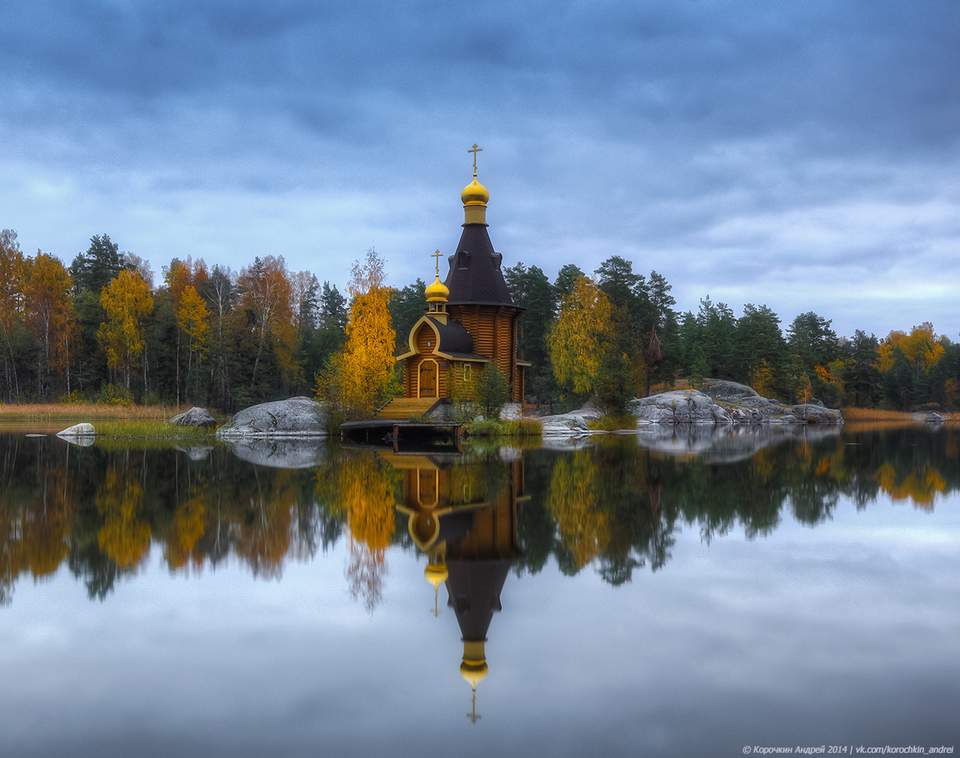 Монастырь скит глушь
