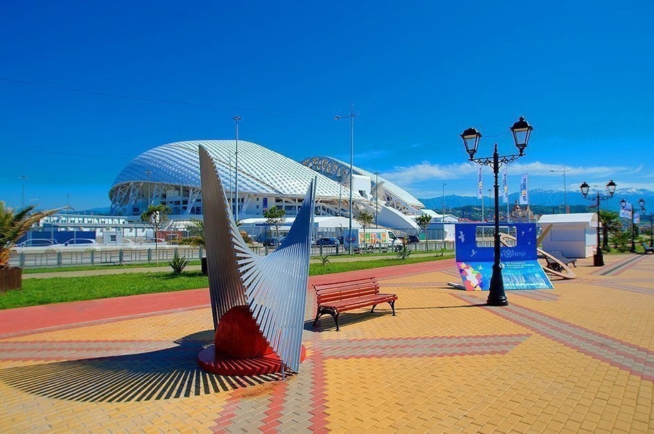 Олимпийский парк пляж
